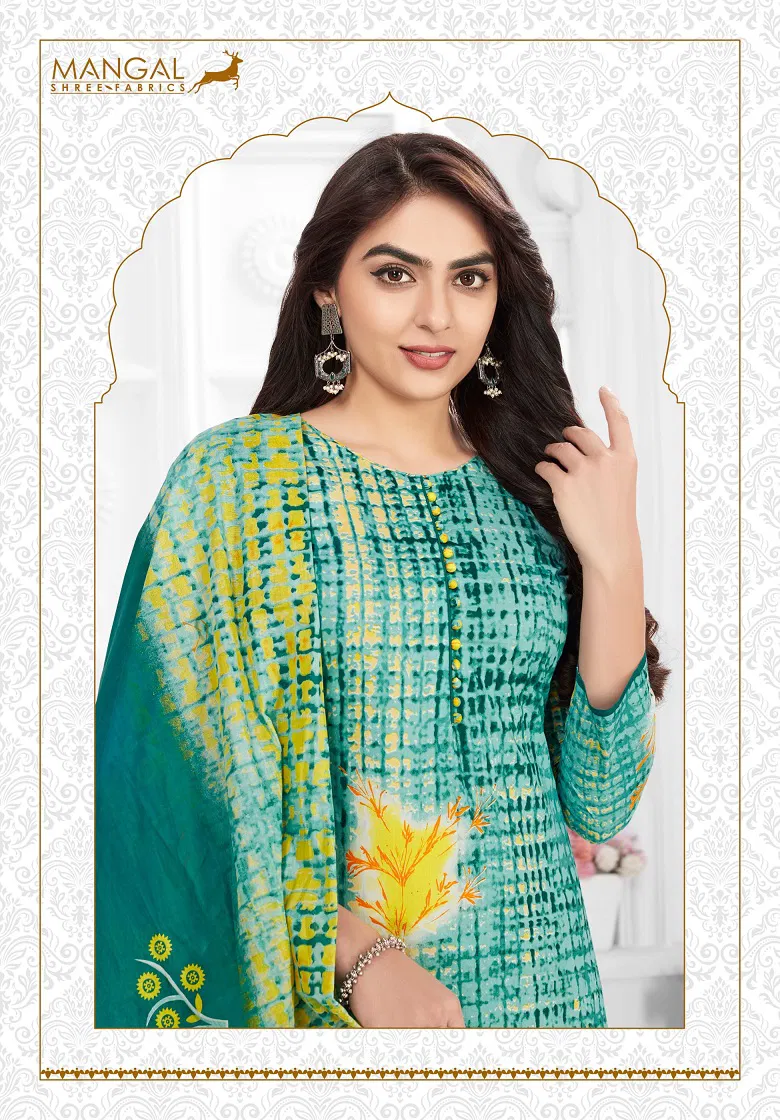 Mangal Shree Pashmina 4 Cotton Printed Casual Daily Wear Dress Material Collection